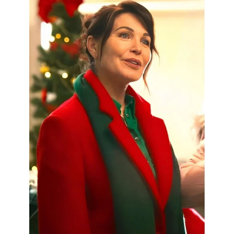 Opal Christmas Keepsake Elisa James Red Trench Coat