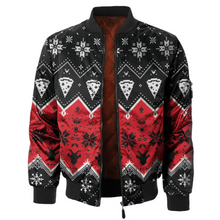 Christmas Printed Bomber Jacket