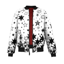 Christmas Printed Bomber Jacket