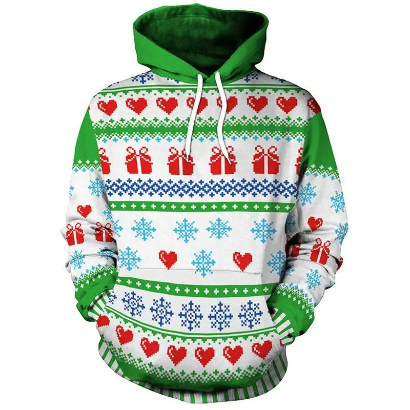 Christmas Pattern Hoodie