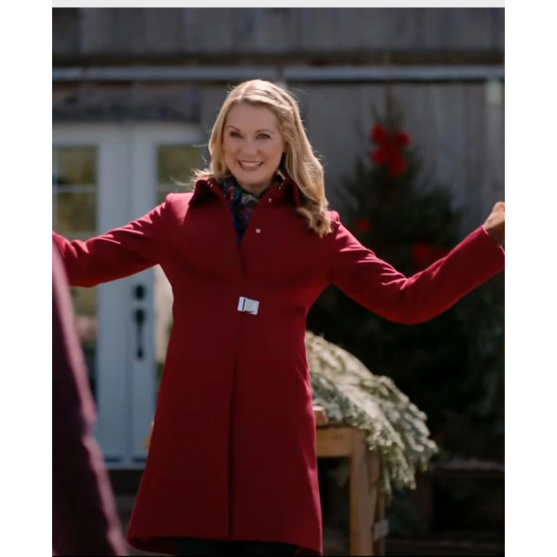 Christmas in Washington Emily Red Coat