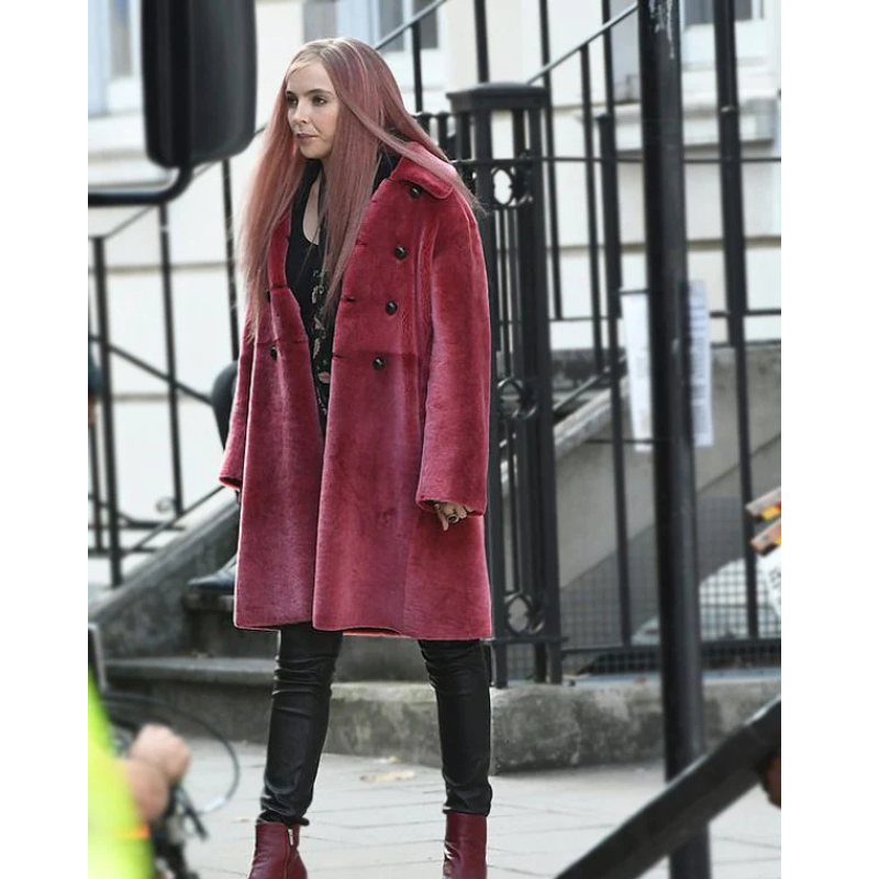 Killing Eve Villanelle Fur Pink Coat