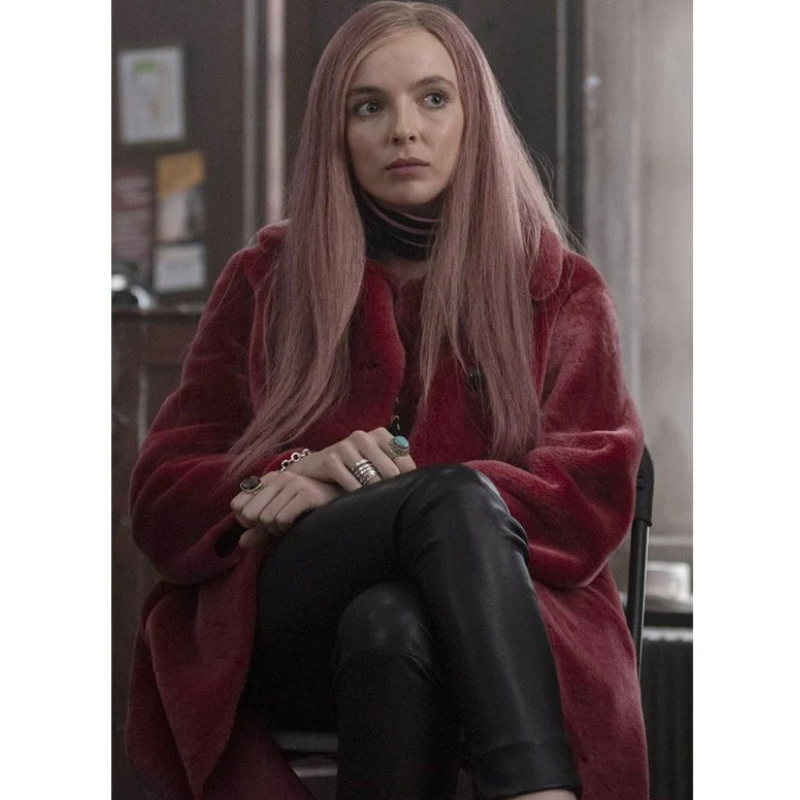 Killing Eve Villanelle Fur Pink Coat