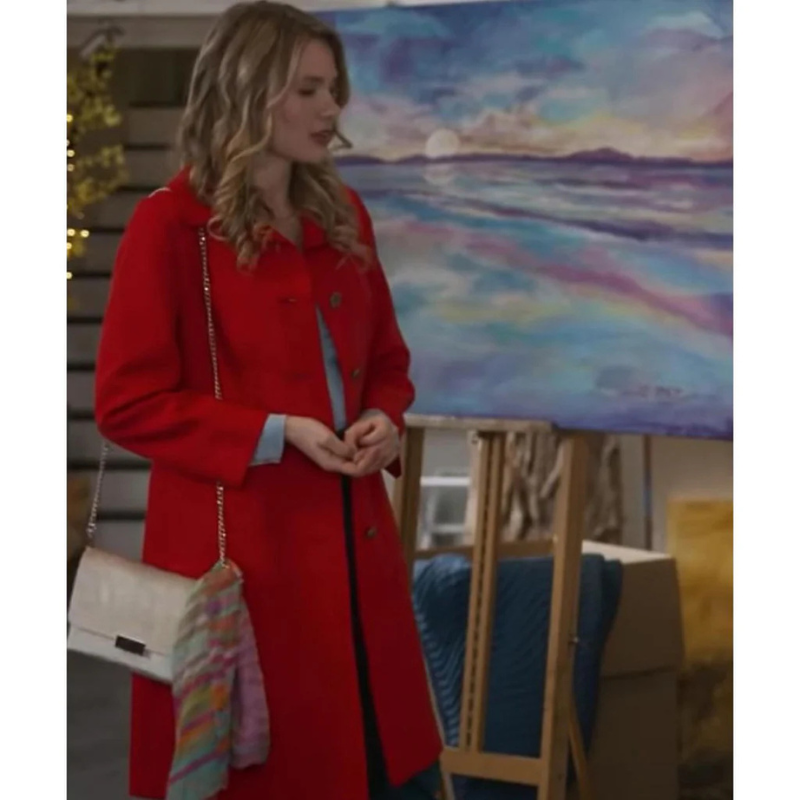 A Bridesmaid In Love 2021 Tori Anderson Red Coat