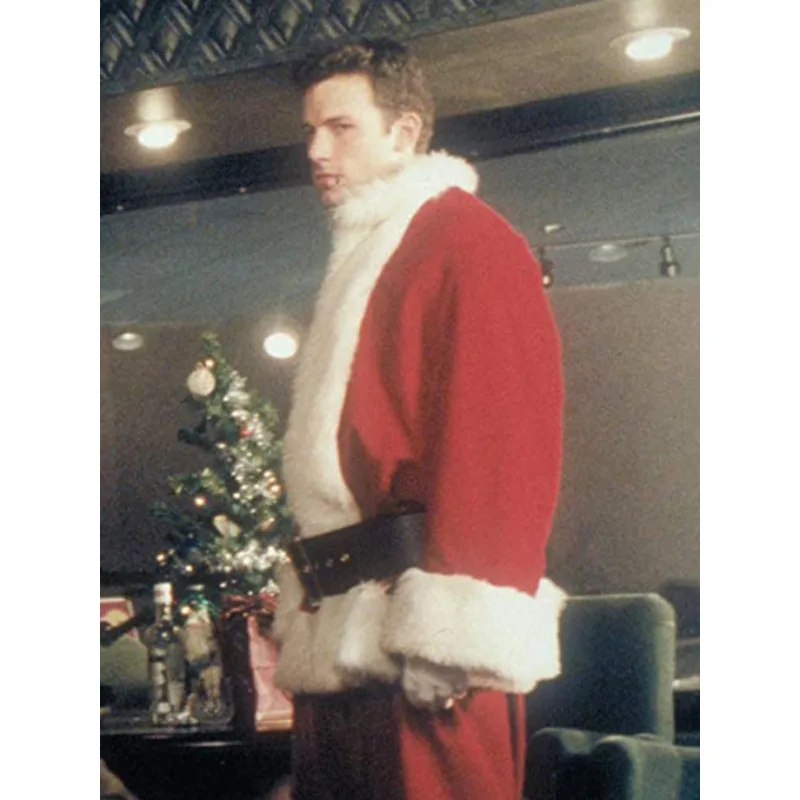 Ben Affleck Clausplay Santa Jacket