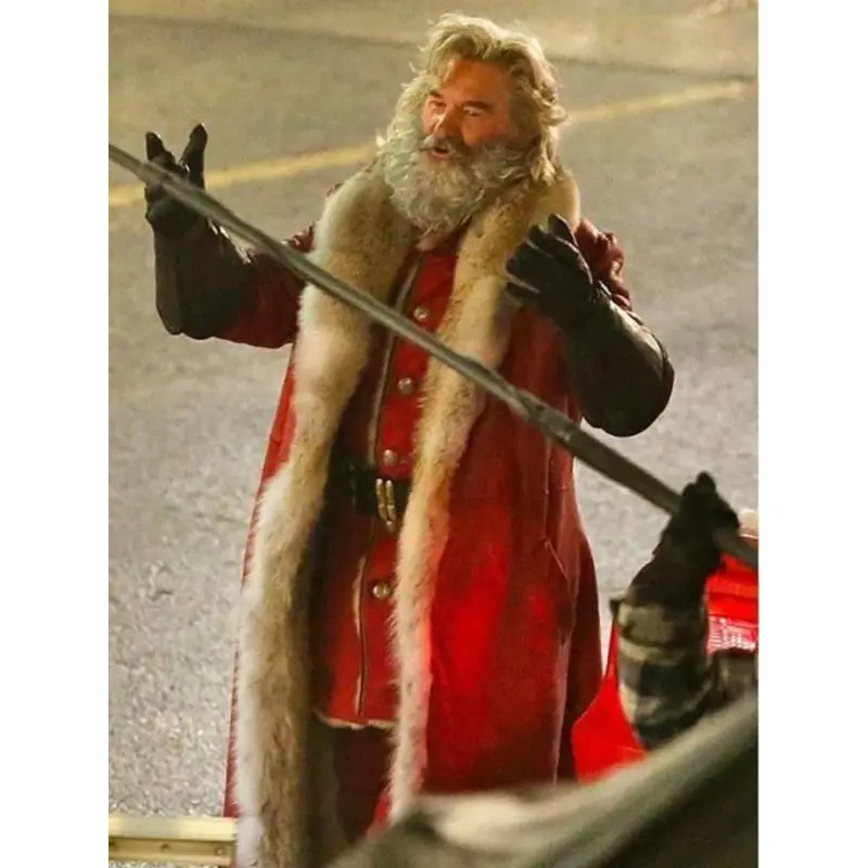 The Christmas Chronicles Santa Claus Leather Coat