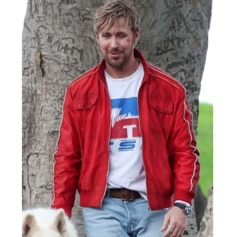 The Fall Guy 2024 Ryan Gosling Red Jacket