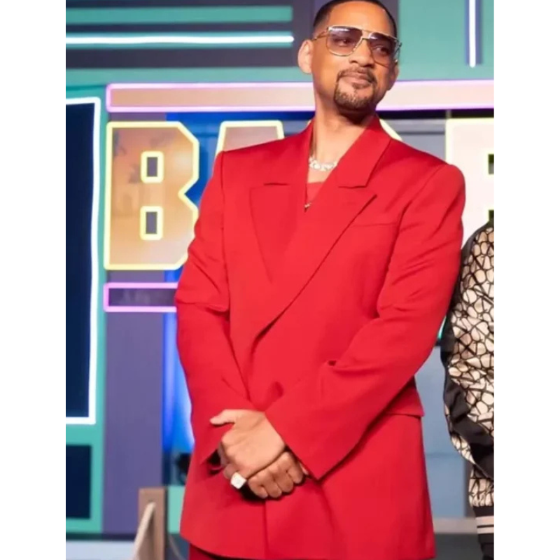 Bad Boys: Ride or Die Will Smith Red Blazer