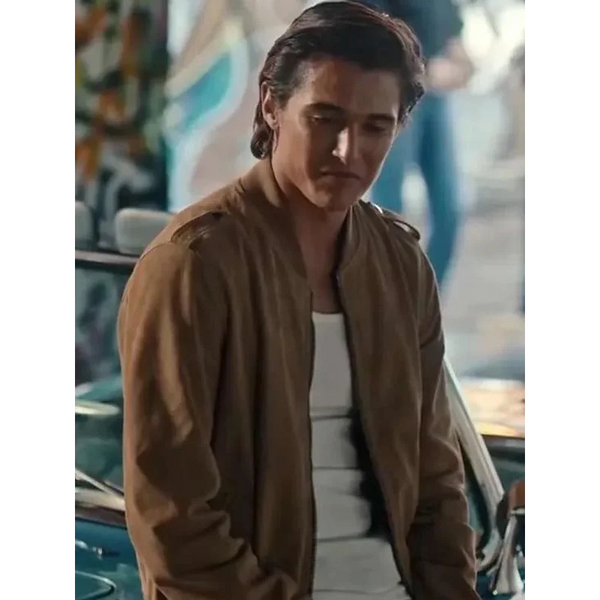 Nick Park Geek Girl Suede Jacket