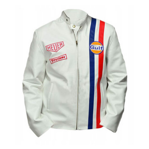 Steve McQueen White Le Mans Jacket