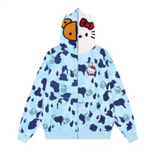 Snazzy Kitty Full Zip Hoodie