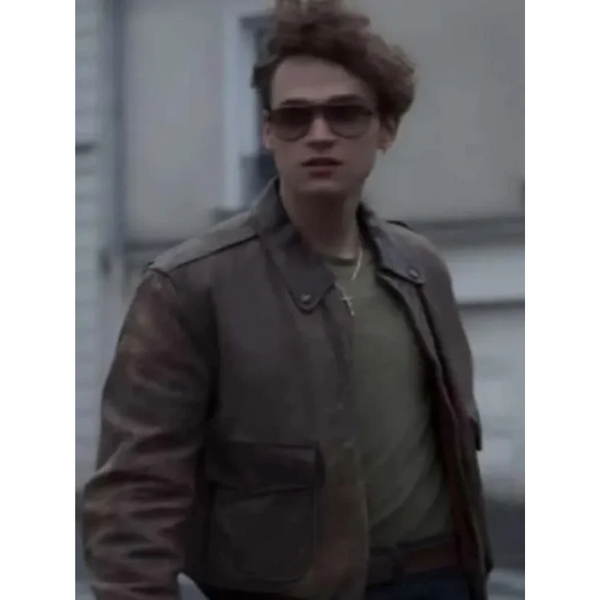 Young Rocco Supersex Brown Leather Jacket