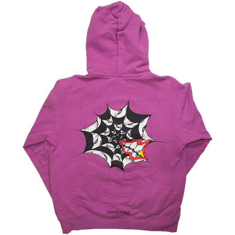 Chrome Hearts Purple Hoodie