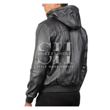 The Originals Diaries Joseph Morgan Hooded Leather Jacket