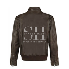 WWII Call of Duty Leather Brown Jacket