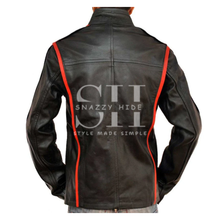 N7 Gaming Mass Effect 3 Black Leather Jacket