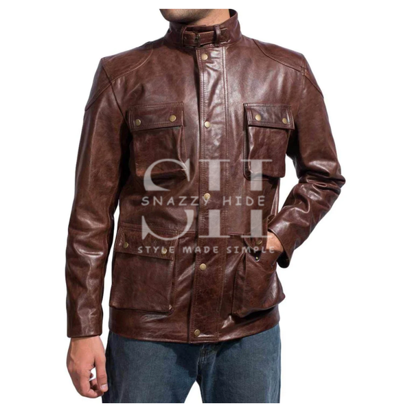 Mercer Brown Mark Wahlberg Four Brothers Bobby Jacket