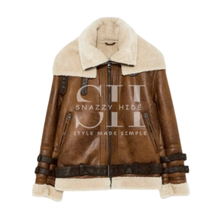 Men Brown Leather Jacket