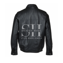 High Quality Black Leather Jacket Men