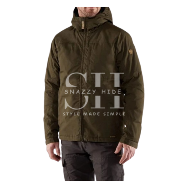 Maid Nate Brown Hooded Jacket