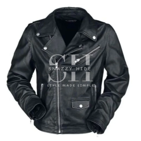 My Chemical Romance NJ Cross Black Moto Jacket