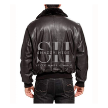 U.S Navy G-1 Military Flight Leather Jacket