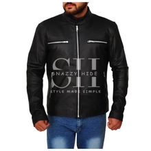 Damon Salvatore Vampire Diaries Leather Jacket