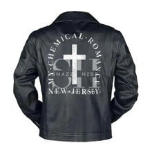 My Chemical Romance NJ Cross Black Moto Jacket