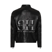 Classic Cafe Racer Leather Jacket