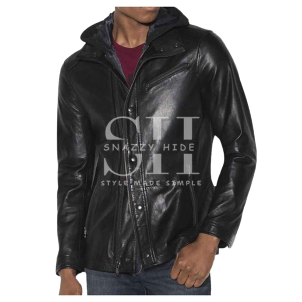 Arrow John Diggle Black Jacket