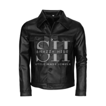 Black Motorcycle Leather Jacket