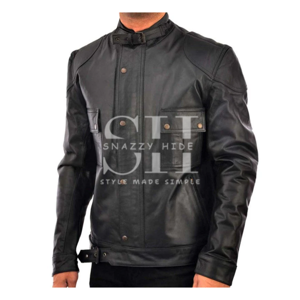 Wanted James McAvoy Wesley Gibson Black Leather Jacket