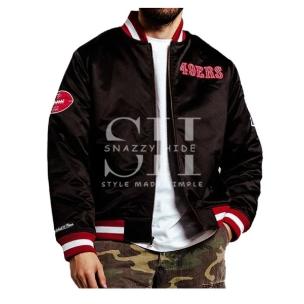 Black Faithful To The Bay 49ers Jacket