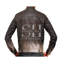 Transformers 3 Grey Leather Jacket