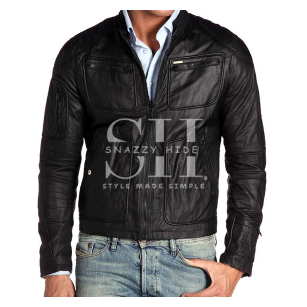 Star Trek Into Darkness Movie Chris Pine Leather Jacket