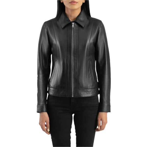 Women_27s_Vixen_Black_Classic_Collar_Leather_Jacket_Close_Front-