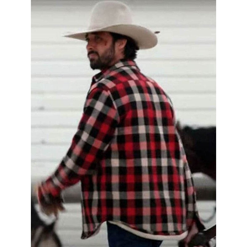 Ryan Bingham Walker Red Jacket