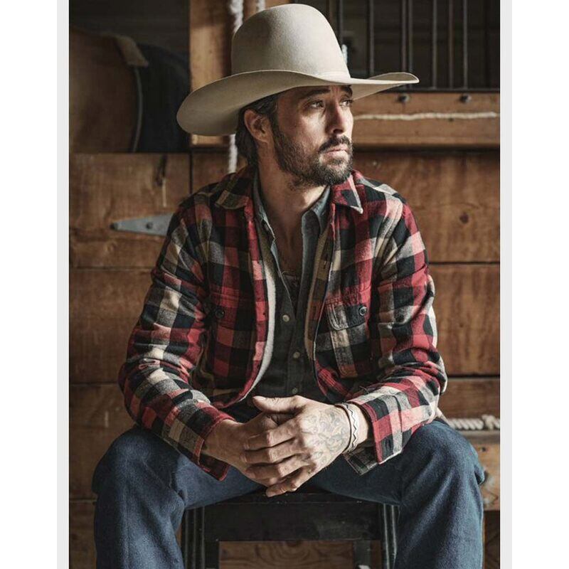 Ryan Bingham Walker Red Jacket