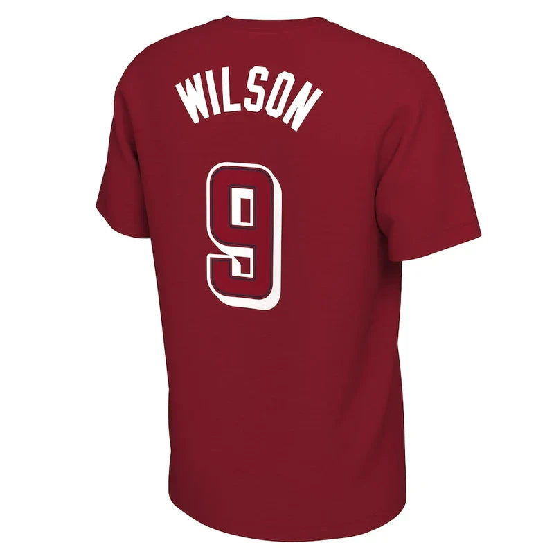 Name & Number Red T-Shirt