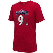 Red  Name & Number T-Shirt