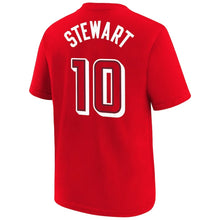 Red  Name & Number T-Shirt