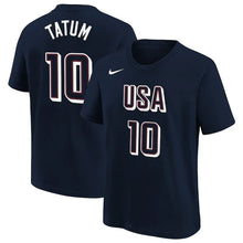 Name & Number Navy Blue T-Shirt